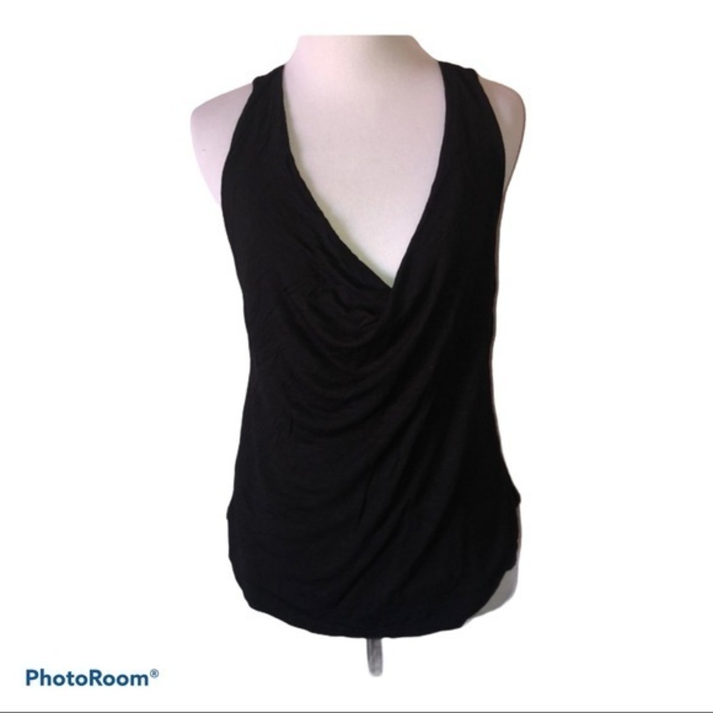 5/$30 🎈 Babakul‎ women’s small black mixed media sleeveless top